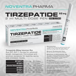 Noventra Tirzepetide 60mg Pen