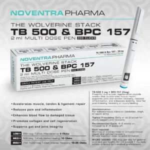 Noventra Wolverine Stack (TB500 & Bpc157) 10mg Pen